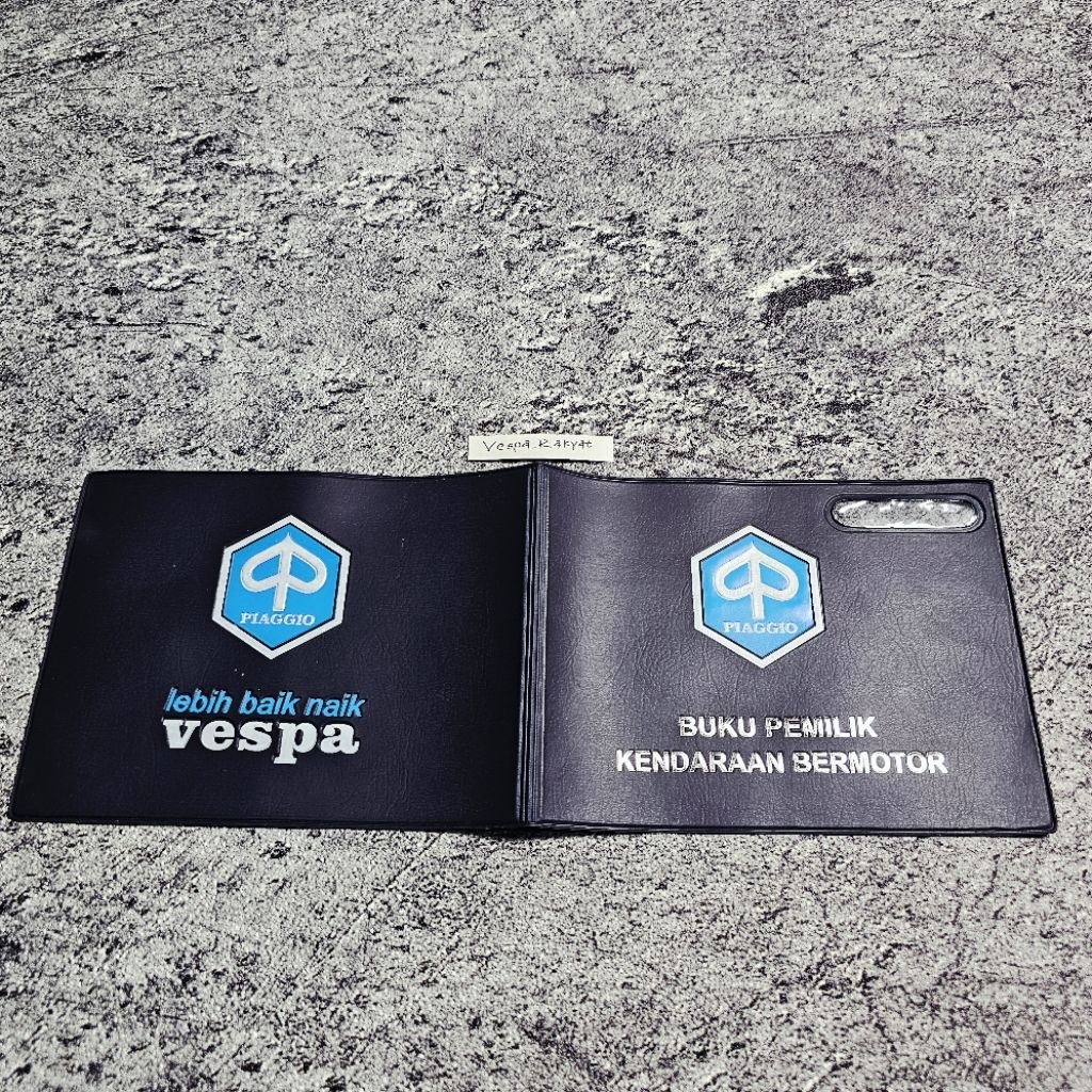 Sampul Buku Bpkb Vespa Model Lawasan