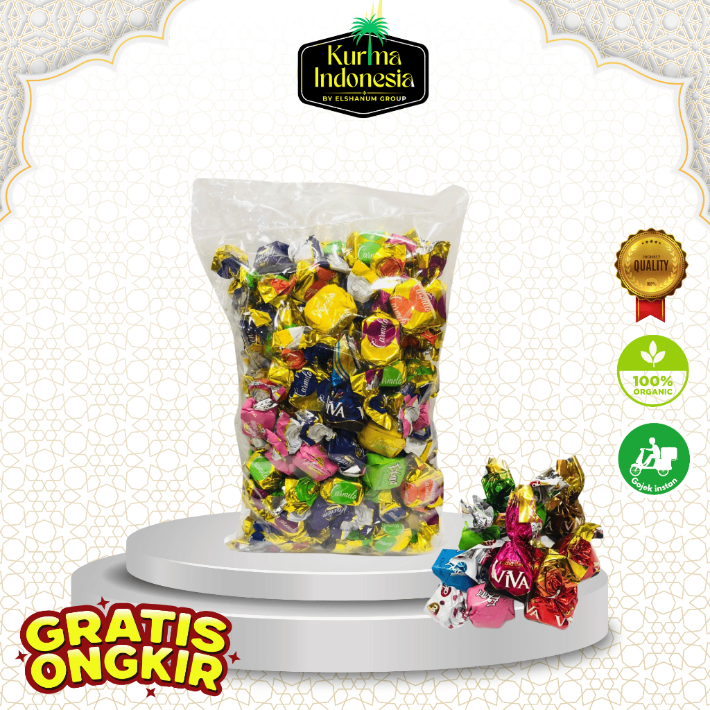 

COKLAT ARAB MIX 1kg coklat manis / COKLAT / COKLAT ARAB / oleh oleh haji dan umroh