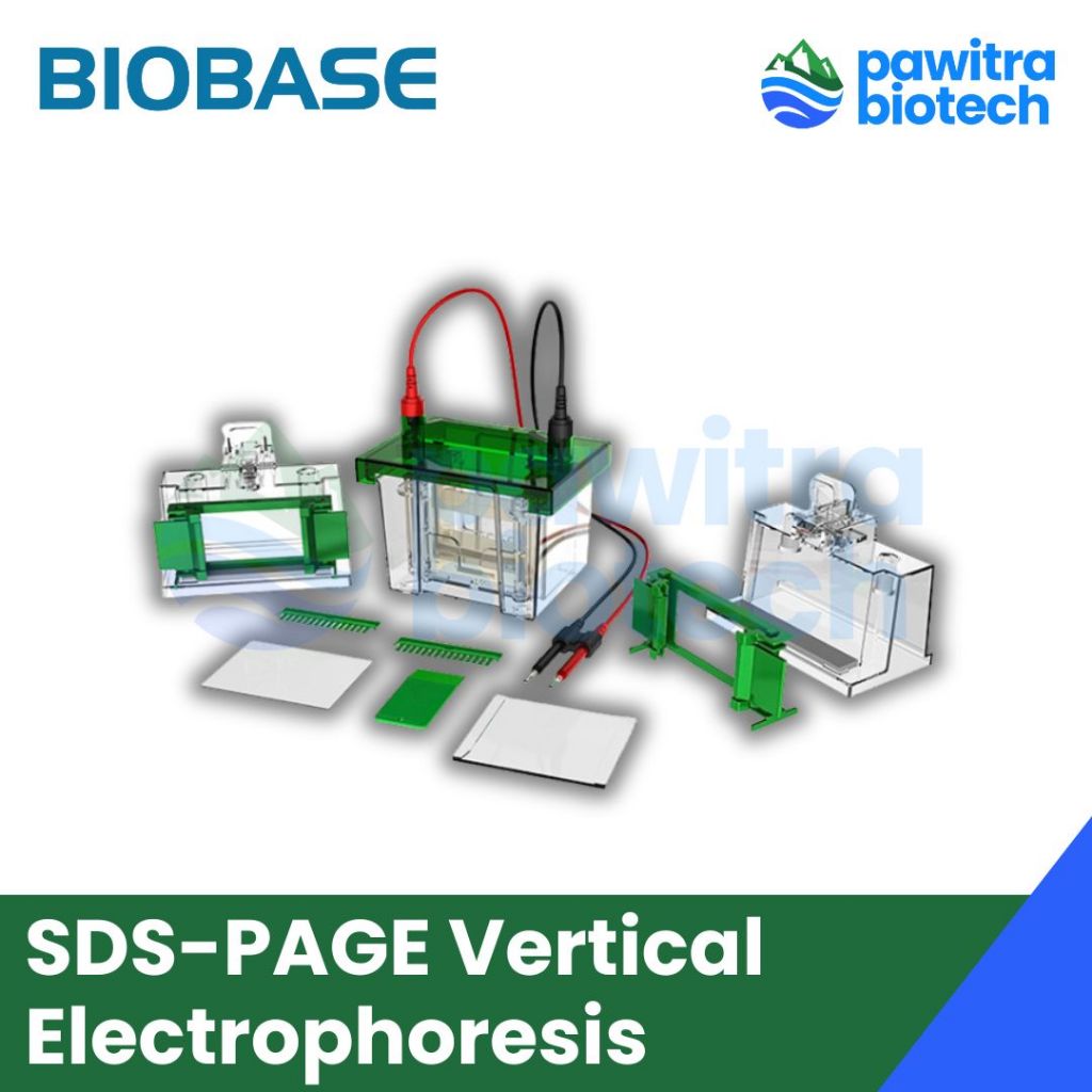 SDS-PAGE Vertical Electrophoresis Tank Tangki Elektroforesis Vertikal BK-VET01 BIOBASE