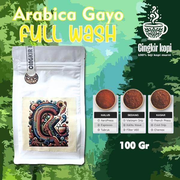 

Cingkir kopi Arabica Gayo 100 gram