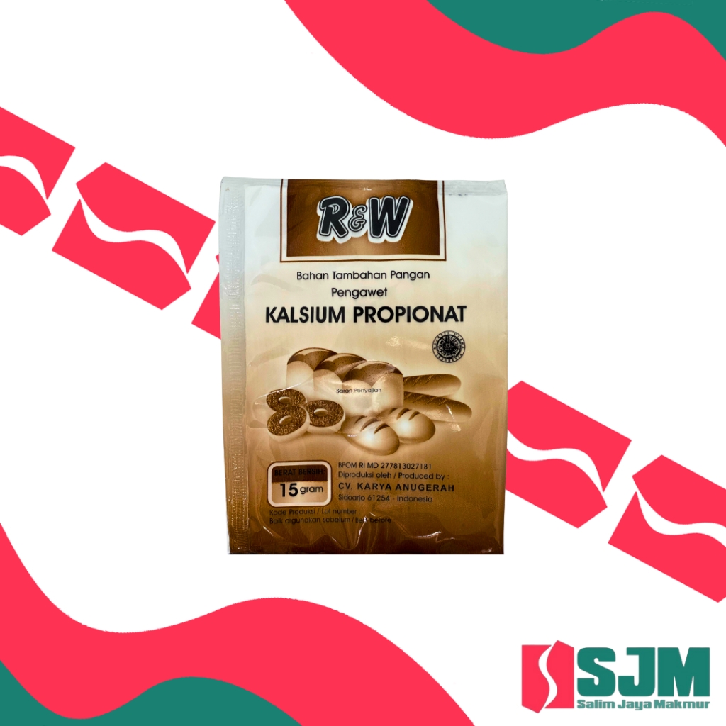 

Kalsium Propionat Rajawali 15 Gr – Pengawet Makanan untuk Kue & Roti