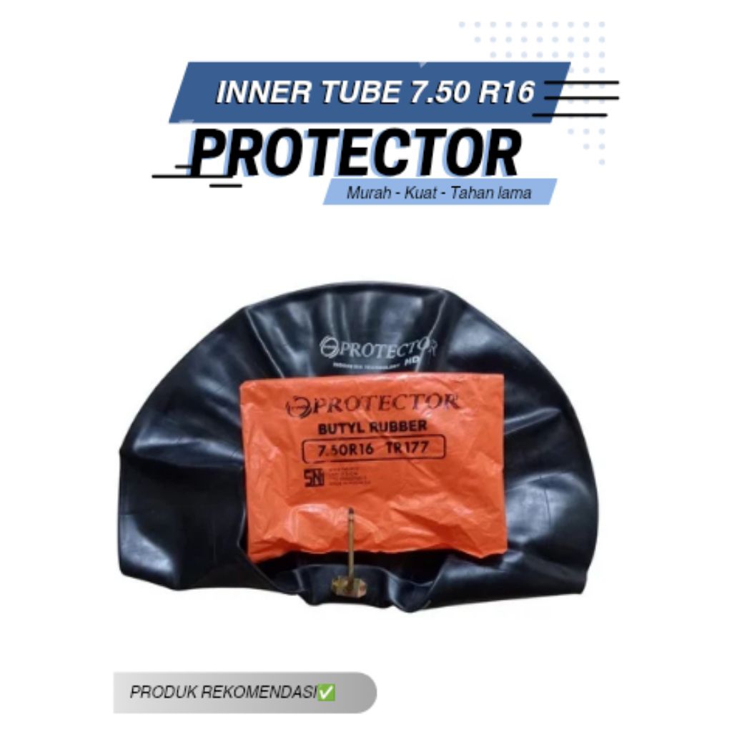 Ban dalam mobil truk 750-16 tr177 pentil panjang