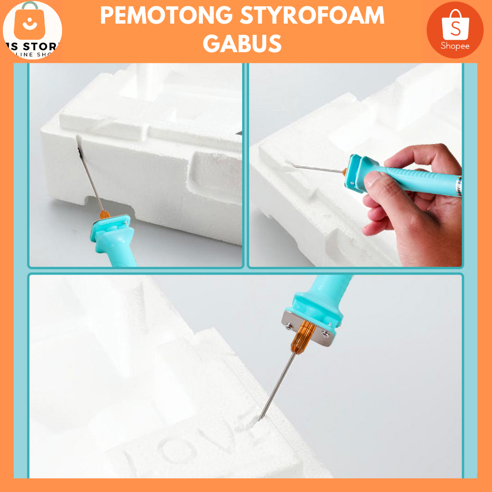 

Pemotong Styrofoam Gabus Polystyrene Cutting Machine 30W - CT10