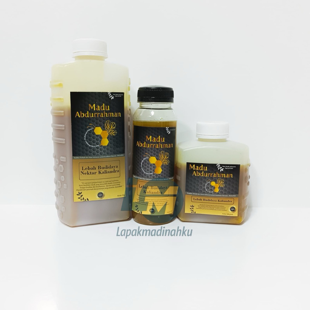 

Madu Nektar Kaliandra(300, 500gr, 1kg)- Madu Abdurrahman 100% MURNI & ASLI Raw Honey -Tanpa Campuran