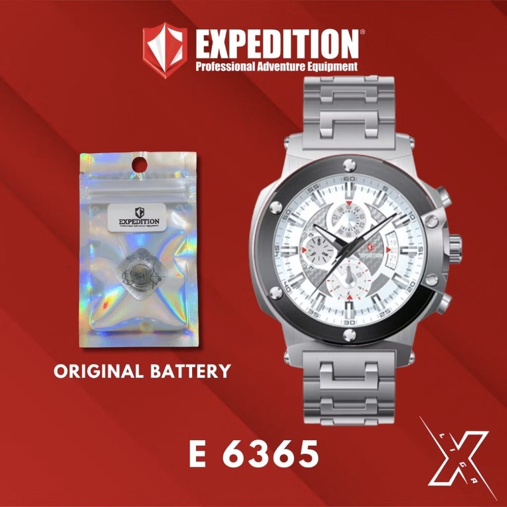 Baterai Jam Tangan Expedition E 6365 Original