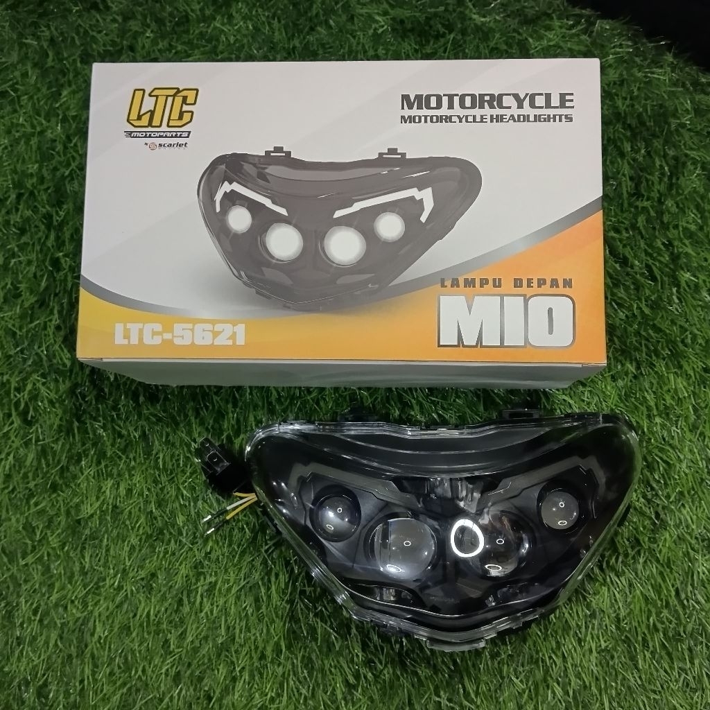 HEADLAMP DAYMAKER LAMPU DEPAN MIO SMILE LTC 5621/DAYMAKER LED MIO HEADLAMP DAYMAKER LAMPU DEPAN MIO 