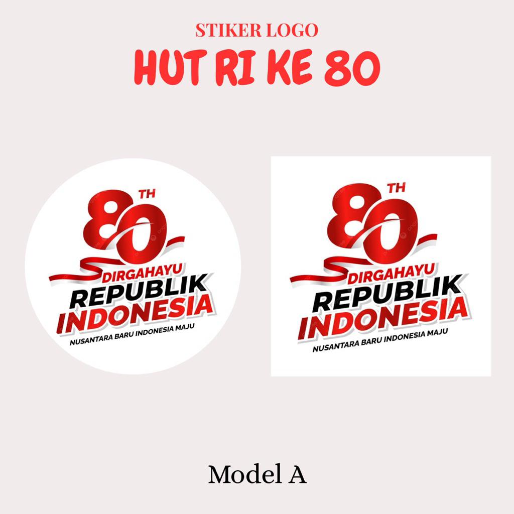 

STIKER LOGO KEMERDEKAAN HUT RI KE 80
