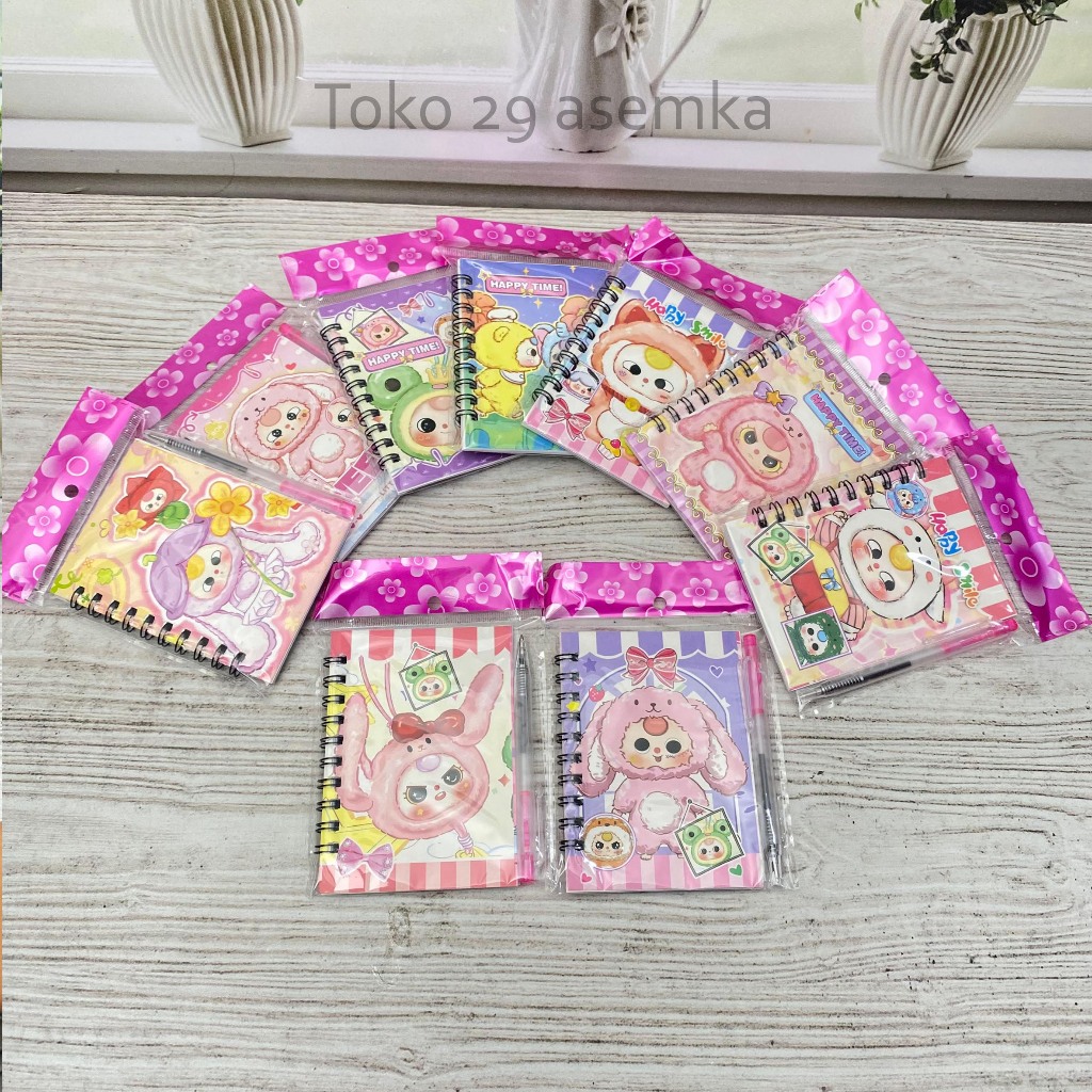 

BUKU SPIRAL A7 BABY THREE DAPAT 1 PULPEN BK-1876 CATATAN ALAT TULIS KANTOR SEKOLAH MURAH TERMURAH