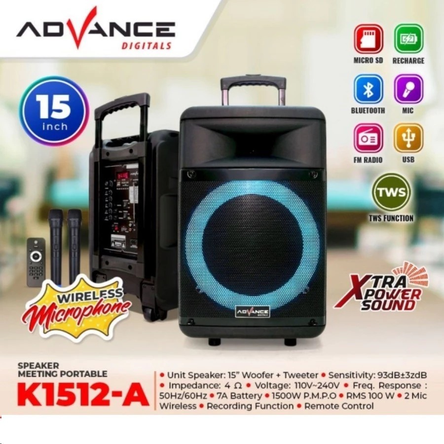 Speaker Advance K1512A / K-1512A meeting 15" inc