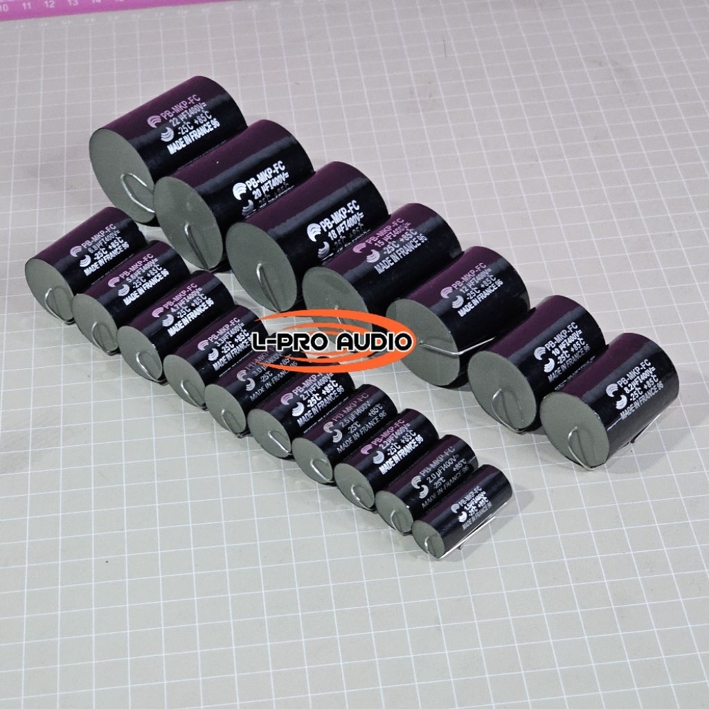 Capasitor Solun PB MKP Original made in France nonpolar 1,5uf 2uf 2,2uf 2,5uf 2,7uf 3uf 3,3uf 4,7uf 