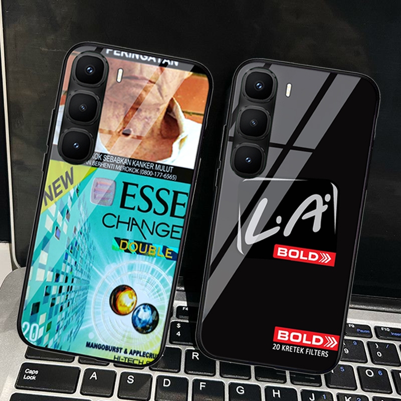 GK243 (INFINIX HOT 60 PRO ) Softcase kaca INFINIX HOT 60 PRO - Case INFINIX HOT 60 PRO  - casing hp 