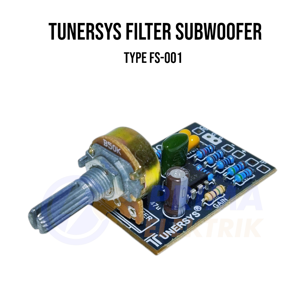 Kit Tunersys Filter Subwoofer FS-001