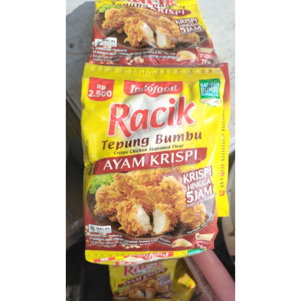 

TERMURAH indofood tepung racik ayam krispi
