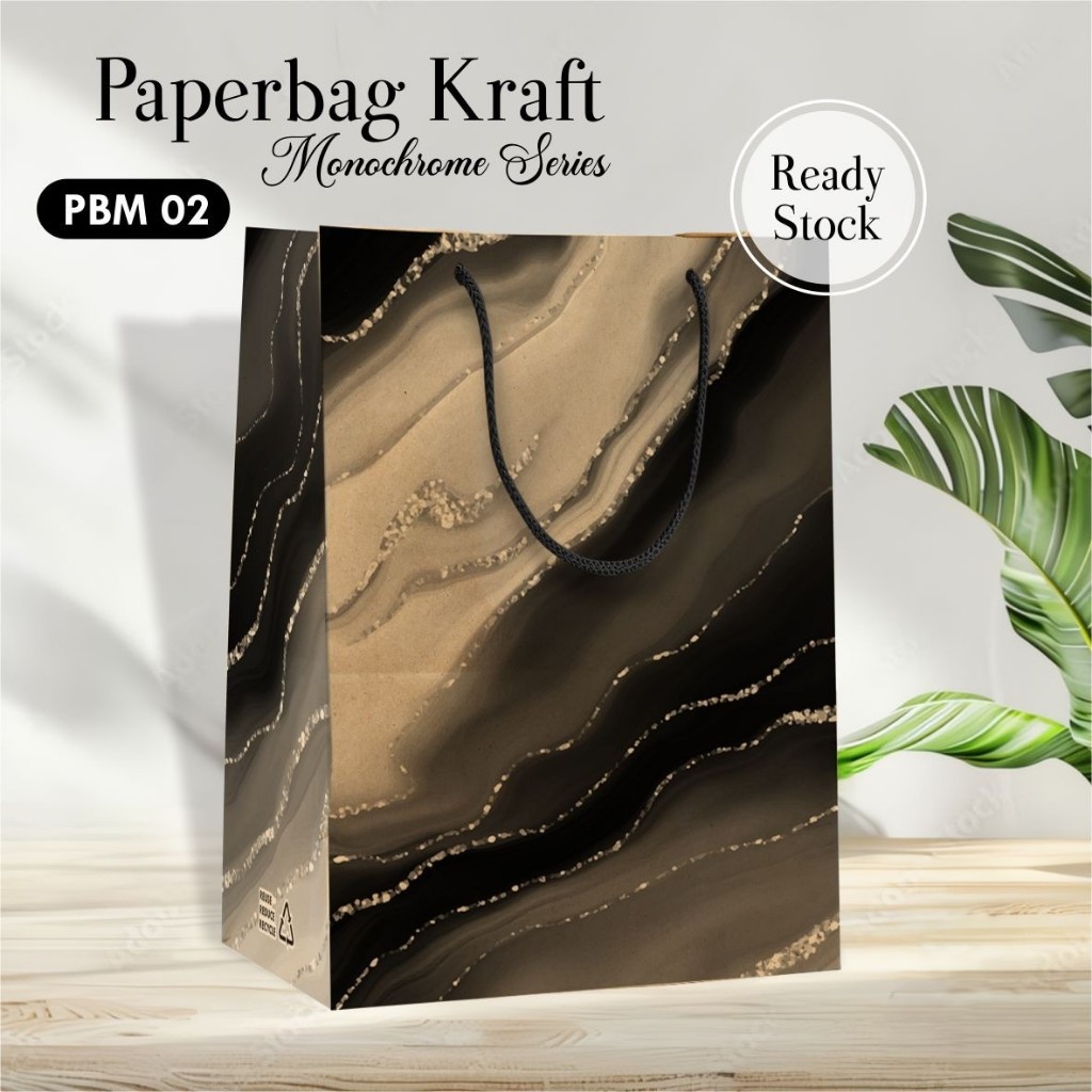 

Minim 5 Pcs Paper Bag Motif Marble Aesthetic - Tas Kado Ulang Tahun Souvenir Murah – Paperbag PBM