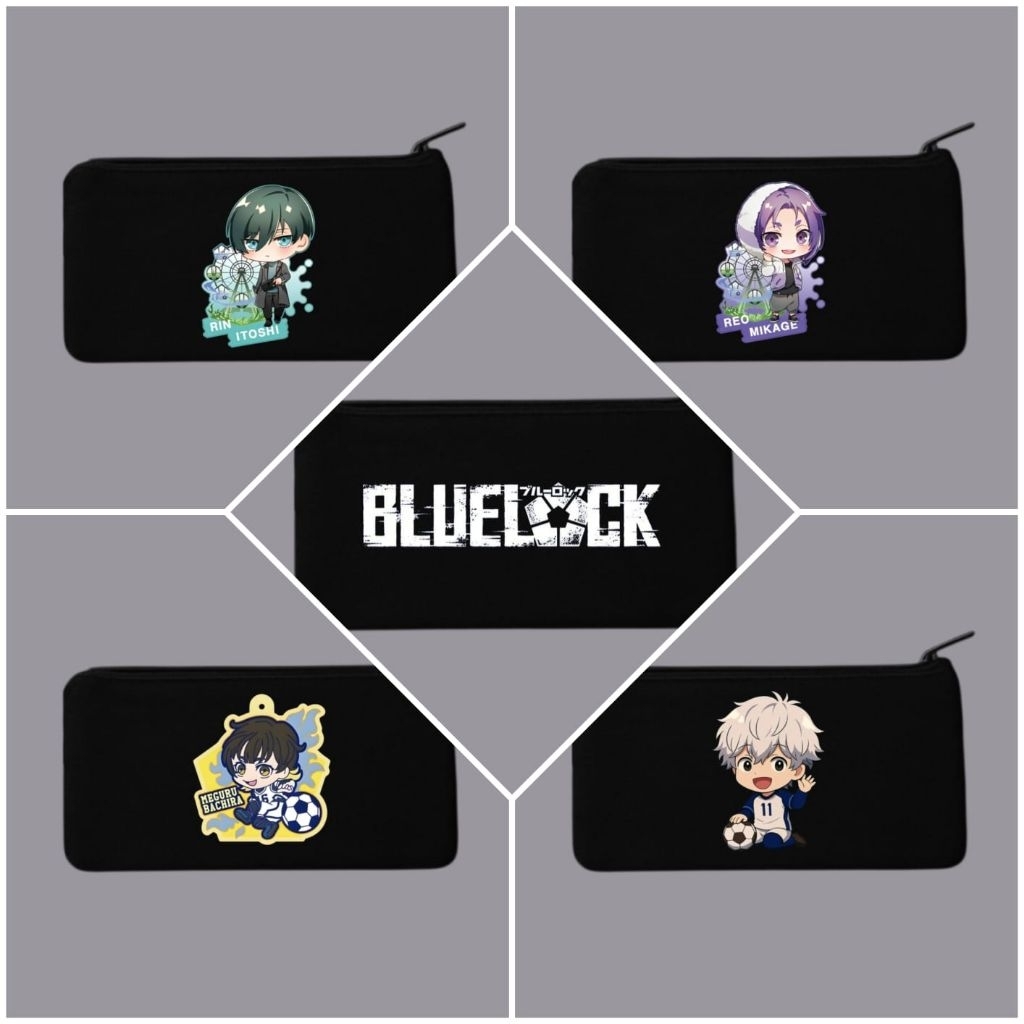 

Tempat pensil bluelock/Tepak kanvas premium/Tempat alat tulis/Tempat kosmetik/Tempah hp/Tempat dokumen kartu/Pouch