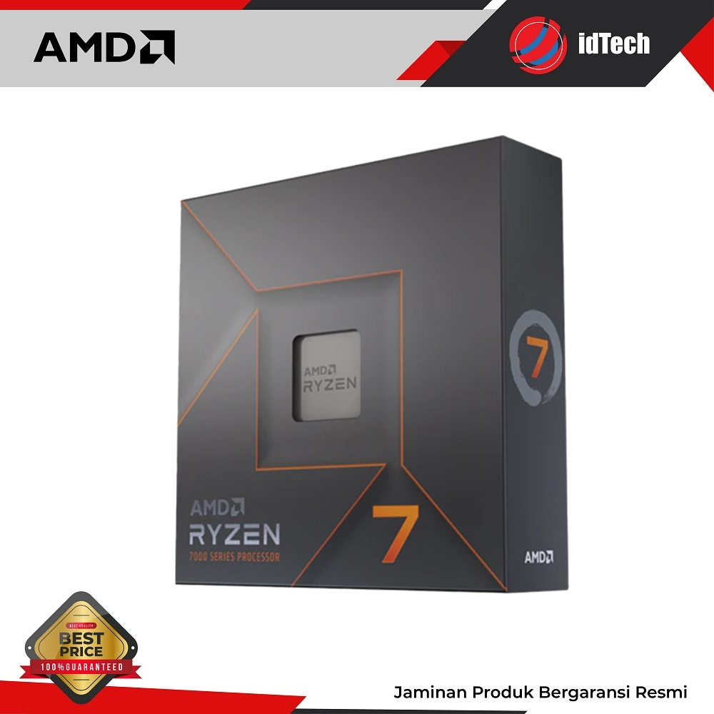AMD CPU Processor Ryzen 7 7700X without Cooler