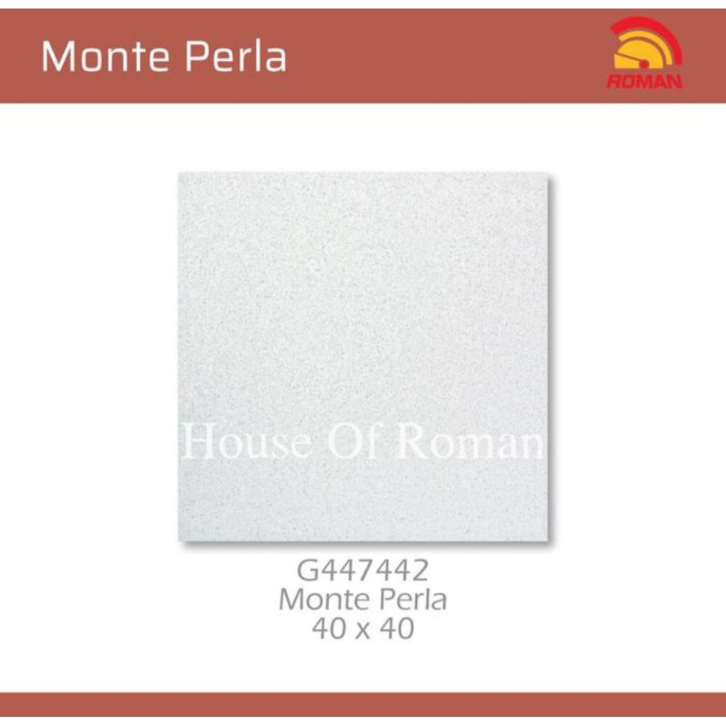 Roman Keramik G447442 Monte Perla 40x40 Kw2