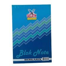 

JUAL BLOCK NOTE A6 GK GARIS