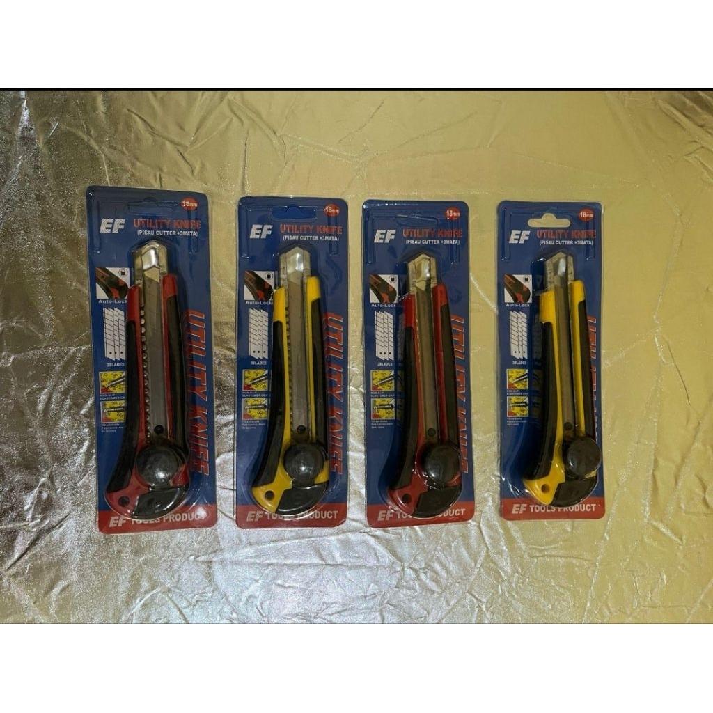 

Pisau Cutter Serbaguna Eiffel Antri Slip 3 Mata