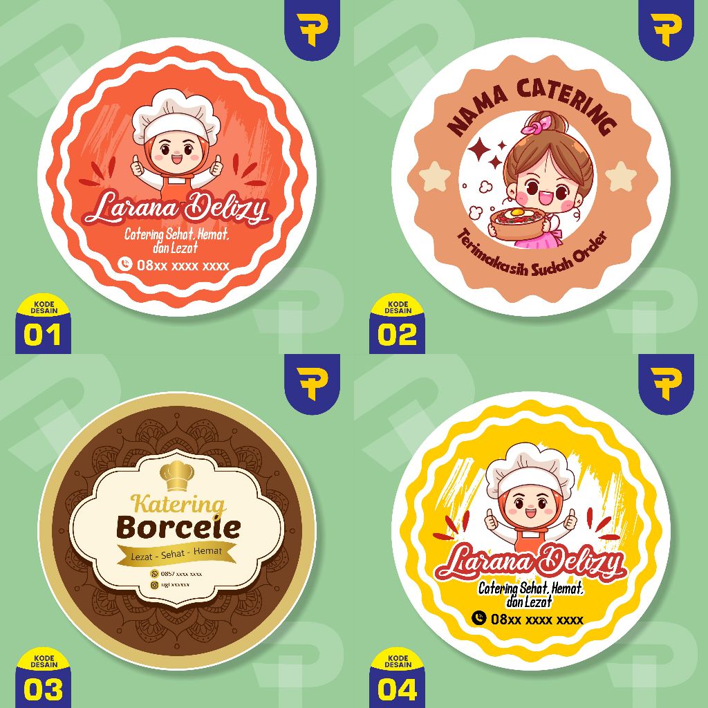 

stiker catering