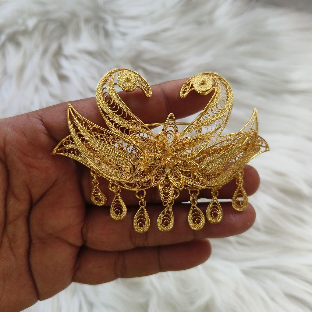 Bros Angsa Lapis Emas 24K / Bros Kebaya / Bros Batik / Bros Sultan / Bros Kendari / Seragam / Among 