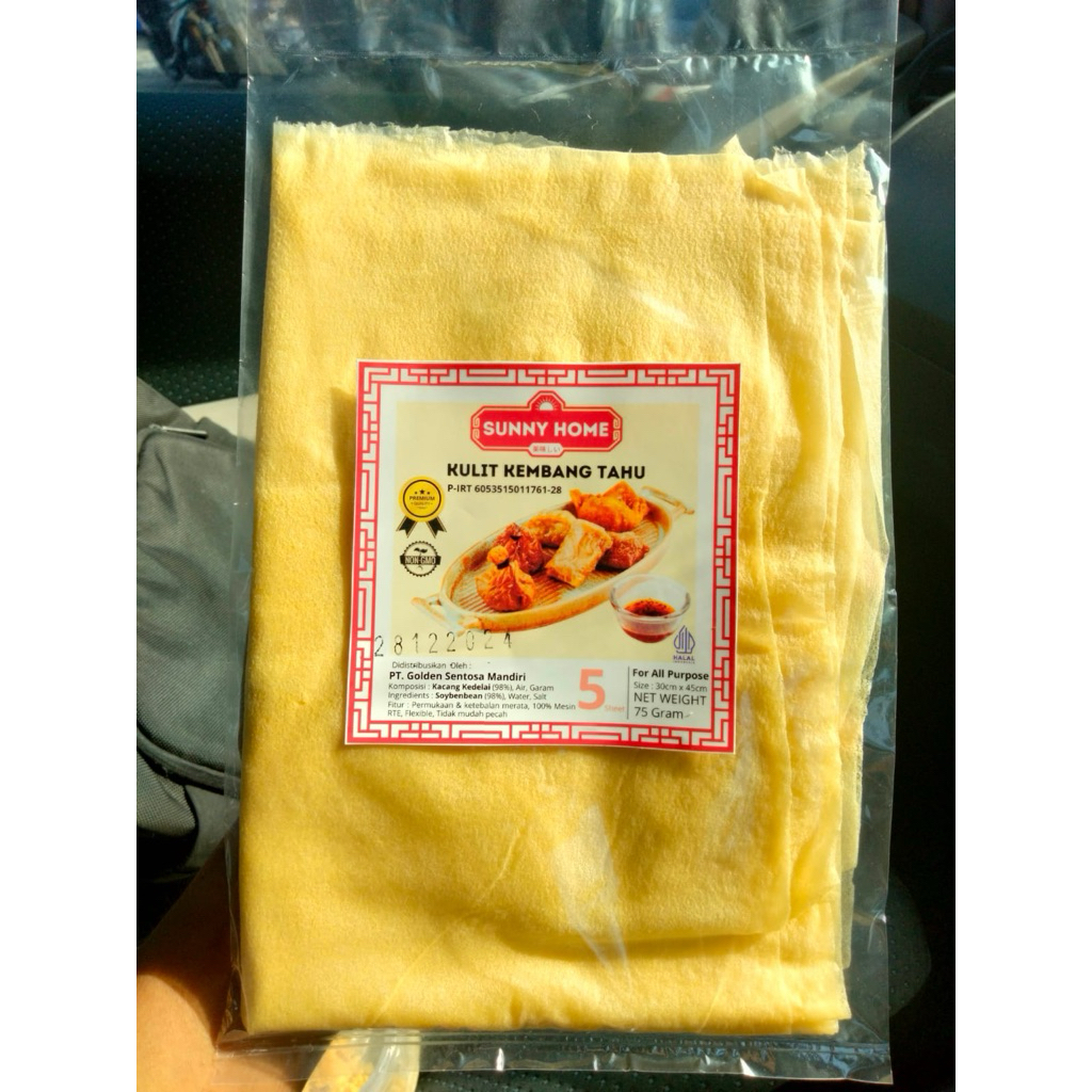 

Kulit Kembang Tahu Sunny Home 5 Lembar