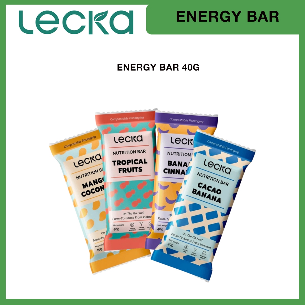 

LECKA - NATURAL VEGAN ENERGY BAR