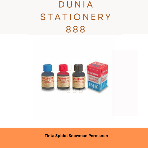 

Tinta / Isi Ulang / Refill Spidol Snowman Permanent