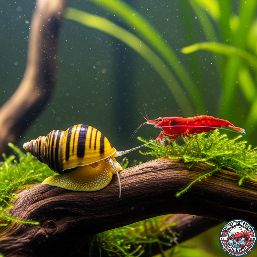 Keong Assassin-Keong Hias Aquascape-Pembersih Alga Aquascape