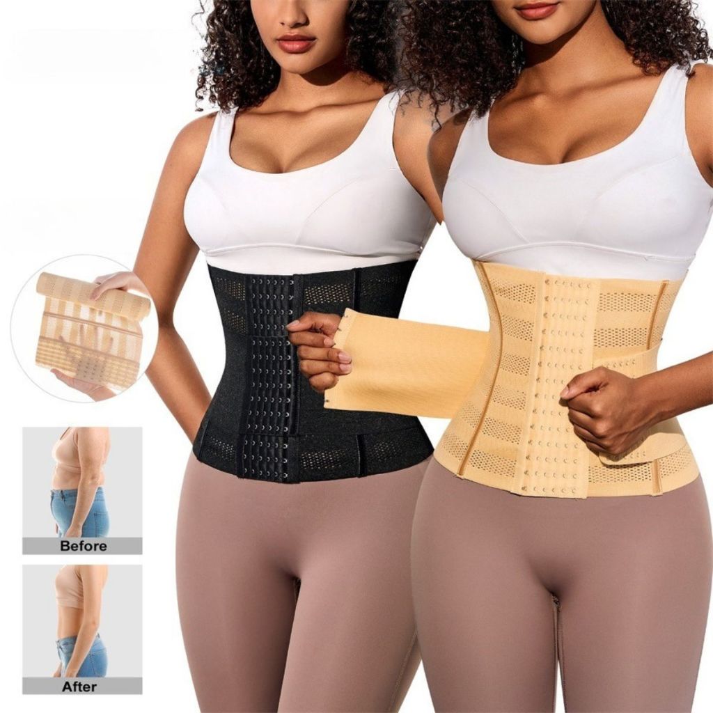 BV.ID KR2137 Korset Pelangsing Belt Kompresi Ekstra Pinggang Perut Body Slimming Melahirkan