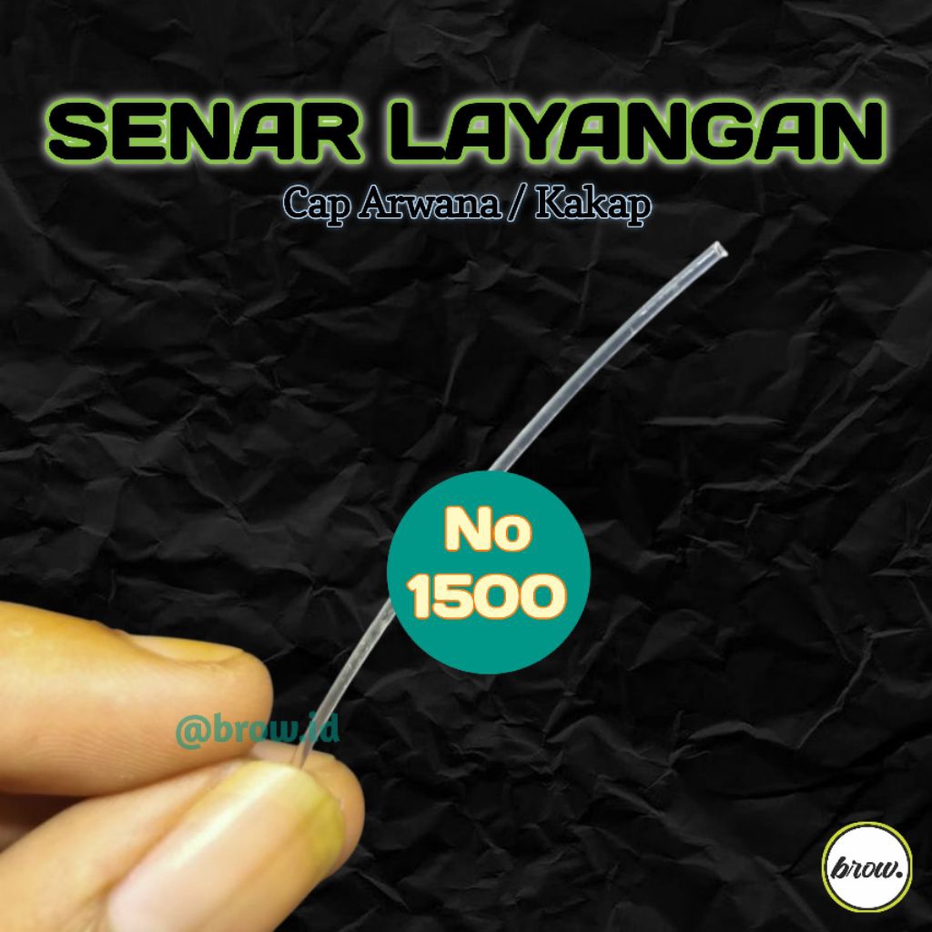 SENAR UK 1500 IKAN KAKAP SENAR LAYANGAN GAPANGAN CAP IKAN ARWANA / KAKAP