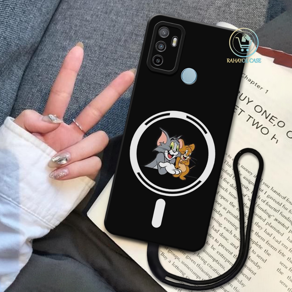 RAHAYOE - Softcase Oppo A53/A33/A53S Terbaru Free Tali Hp Case Oppo A53/A33/A53S Fashion Case Anime 