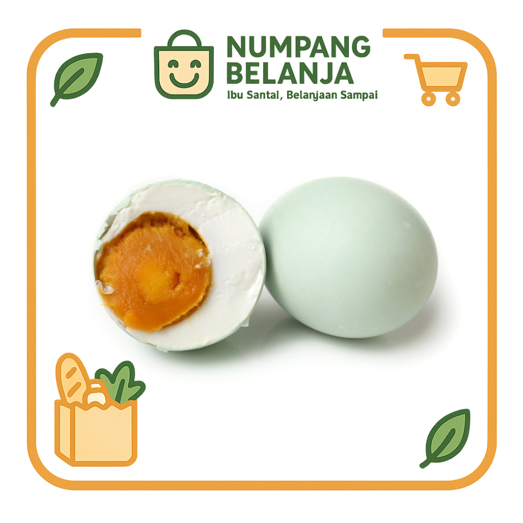 

telur bebek asin [1 butir]