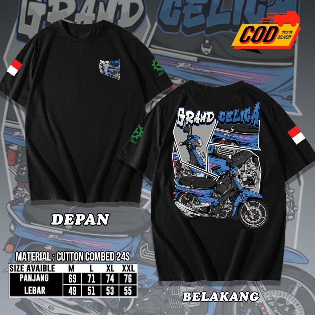 baju kaos pria HALAL BIHALAL #2 #1 HONDA ALL C SERIES HONDA ASTREA GRAND INDONESIA Otomotif Legend k
