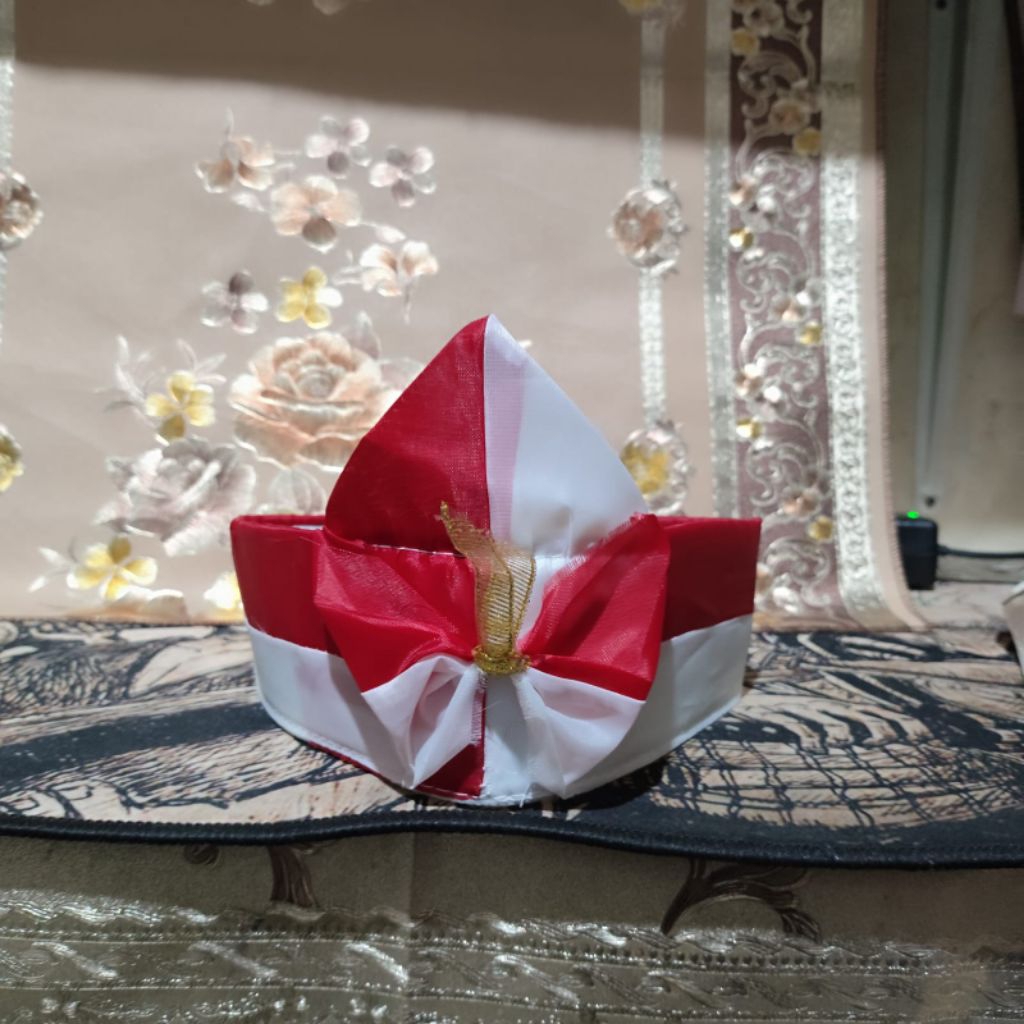 TOPI BELANGKON MERAH PUTIH AKSESORIS 17 AGUSTUSAN