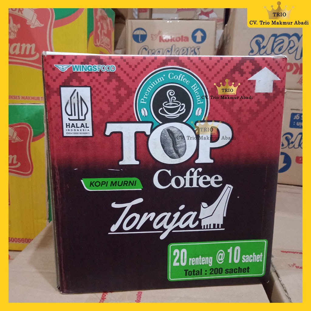 

Top Toraja Murni 7g 1 Dus Isi 20 Renteng