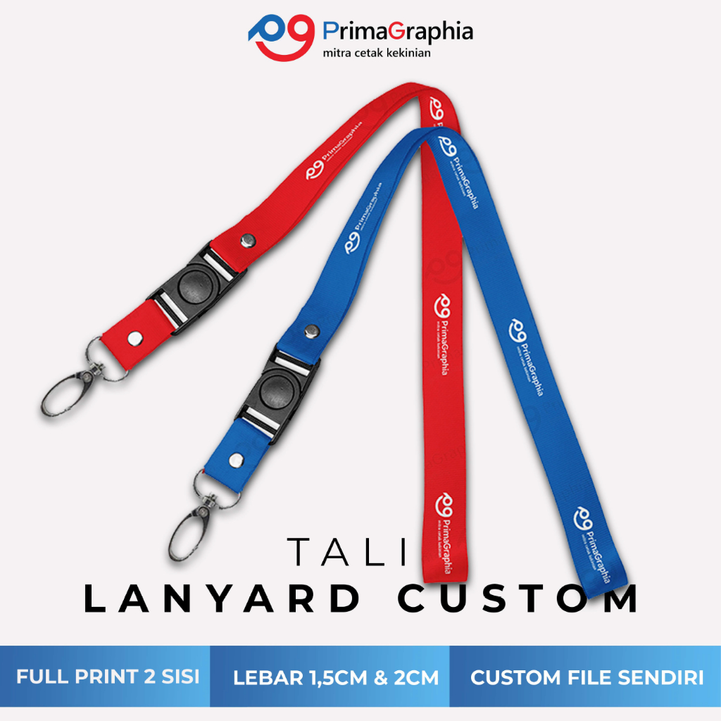 

Lanyard Custom Full Print 2 sisi