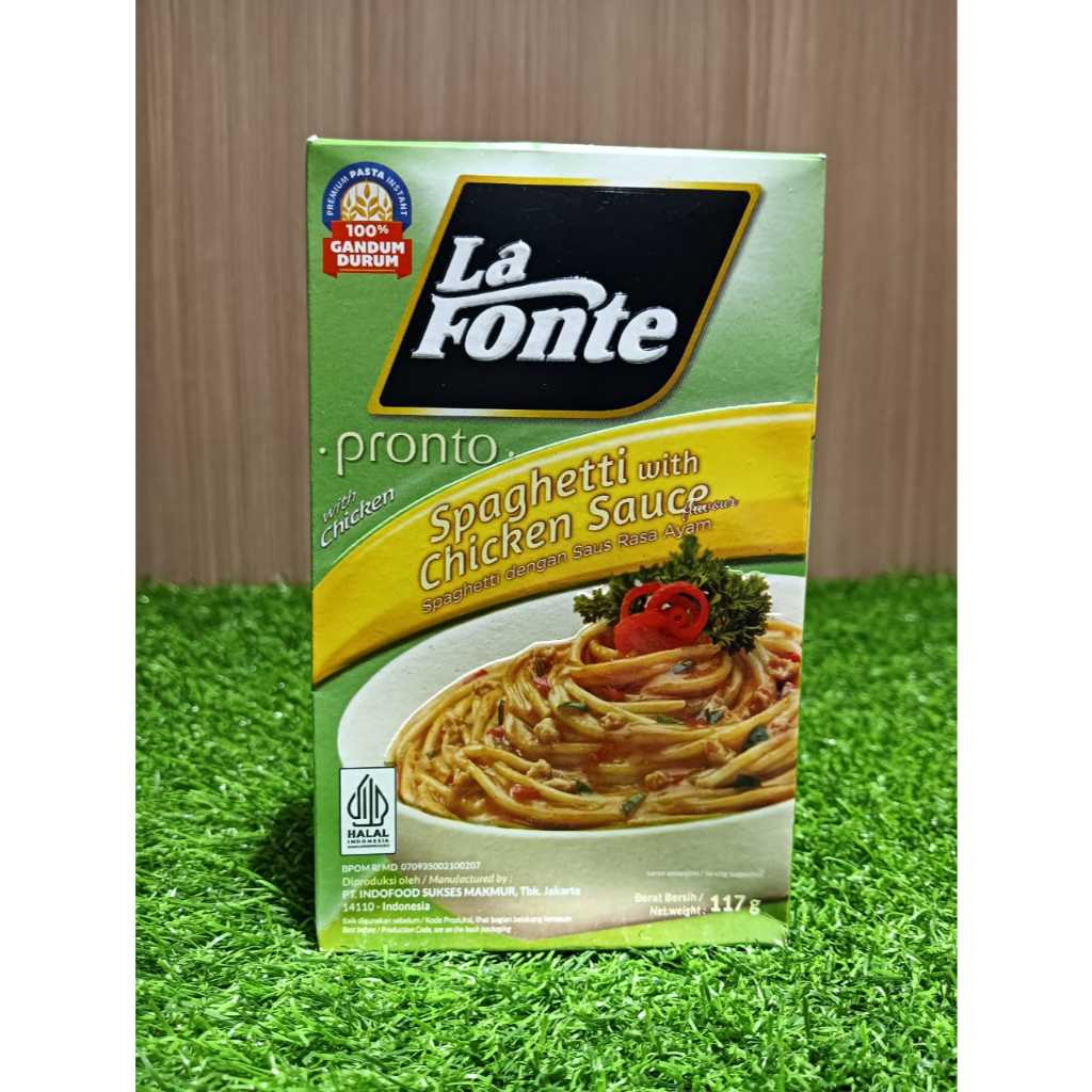 

La Fonte Spaghetti Saos Ayam 117 Gr