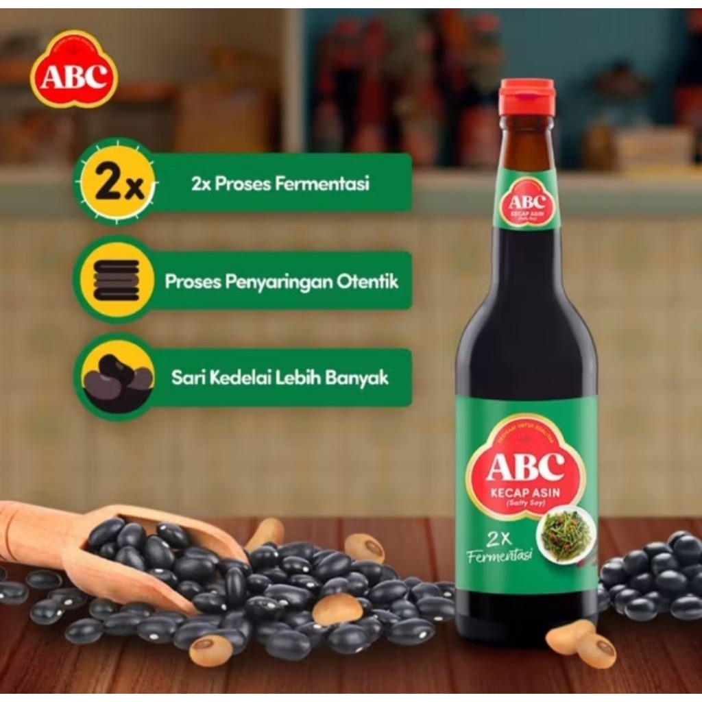 

ABC Kecap asin 2x Fermentasi 620ml