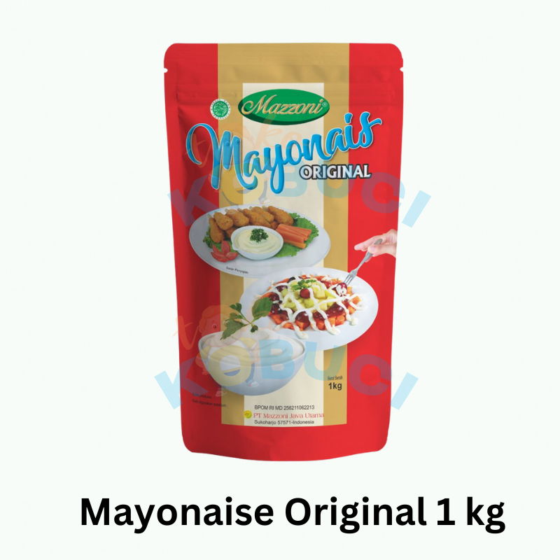 

Mazzoni Mayonnaise Original 1 Kg / Mazzoni Mayonaise Murah Enak