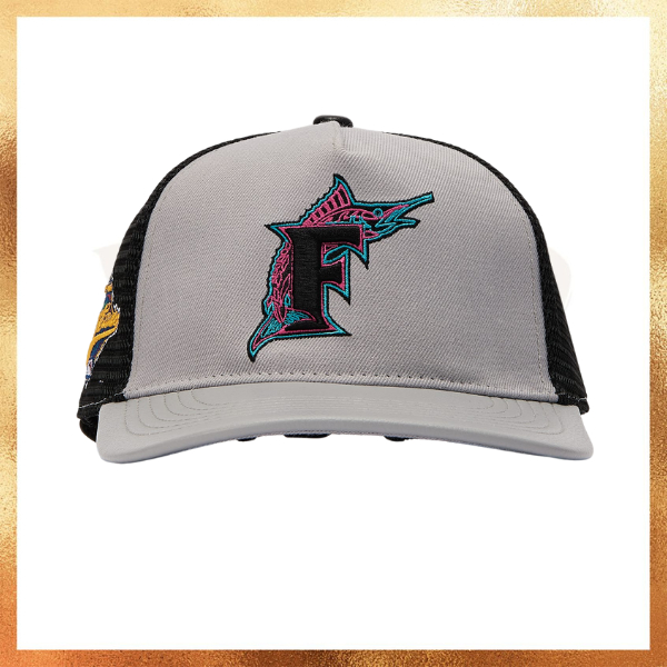 Topi Pro Standard Usa Florida Marlins Trucker Hat Original