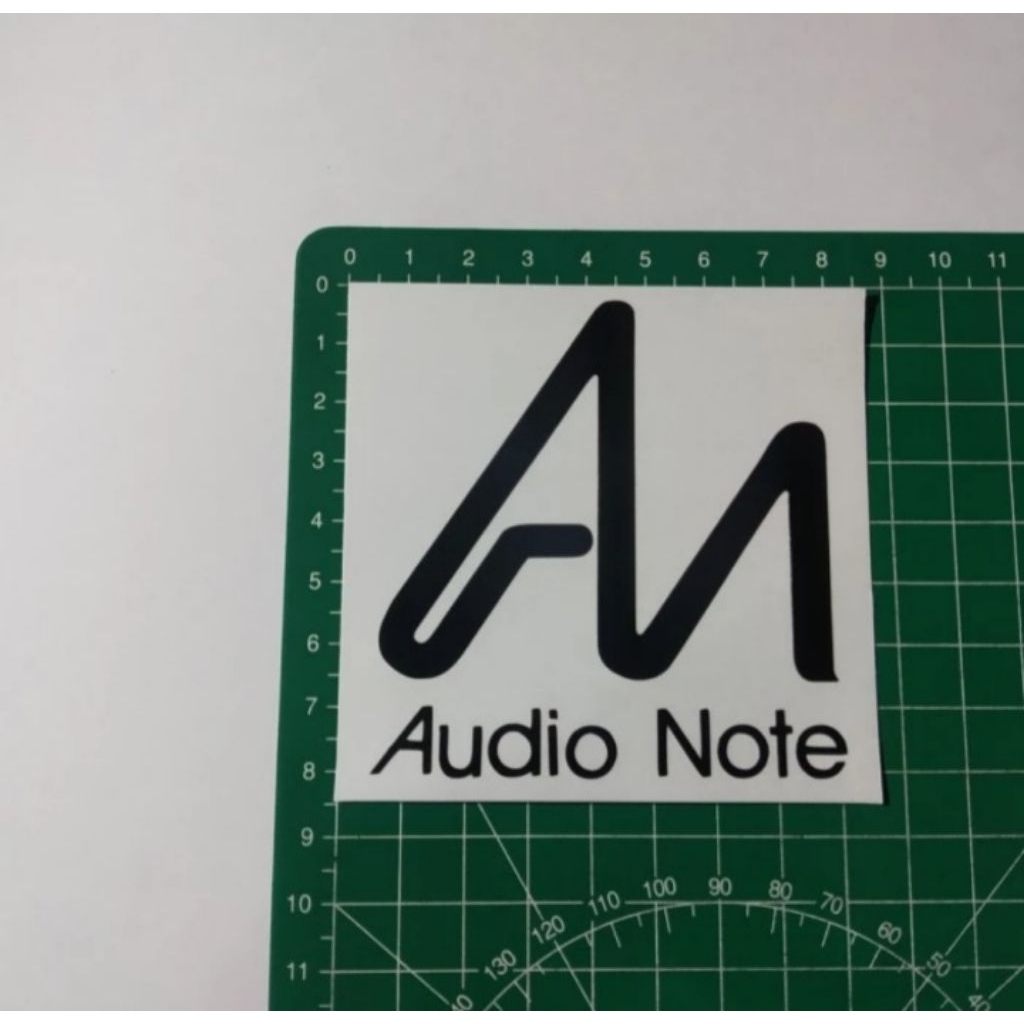 

stiker cutting audio note