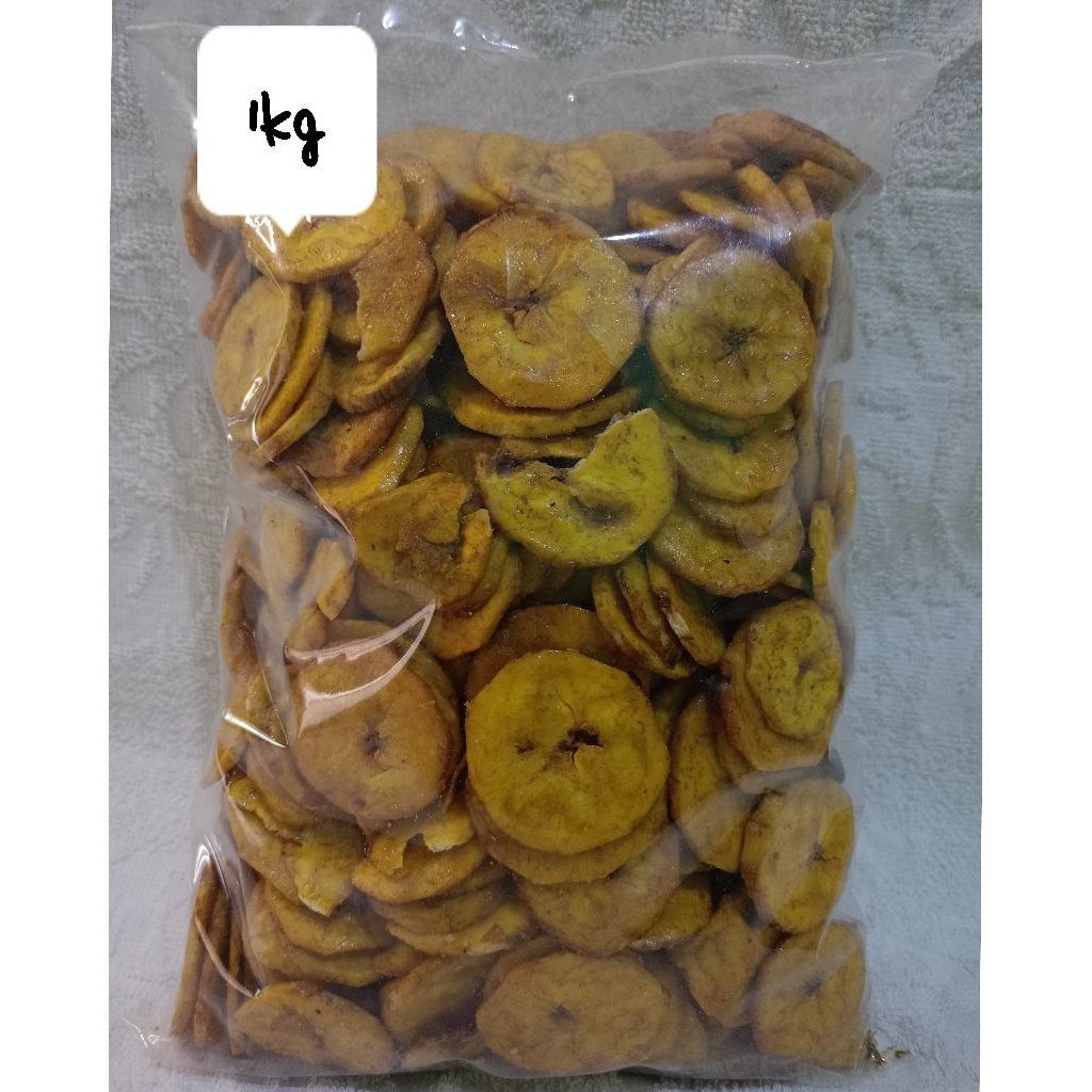 

Camilan keripik pisang manis 1kg gurih renyah enak manis viral murah