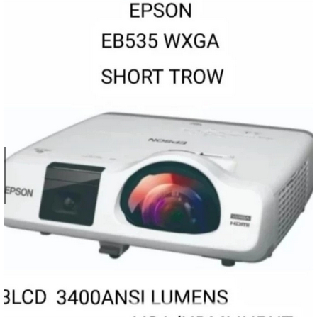 PROYEKTOR EPSON EB-535W/WXGA SHORT THROW HDMI