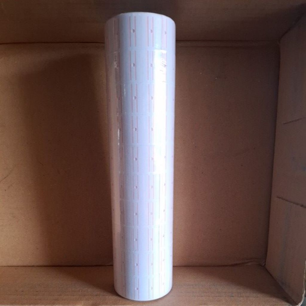 

(pak) label harga 1 jalur Lb -2RL JOYKO SZ 12mm x21mm 1pak = 10 rol