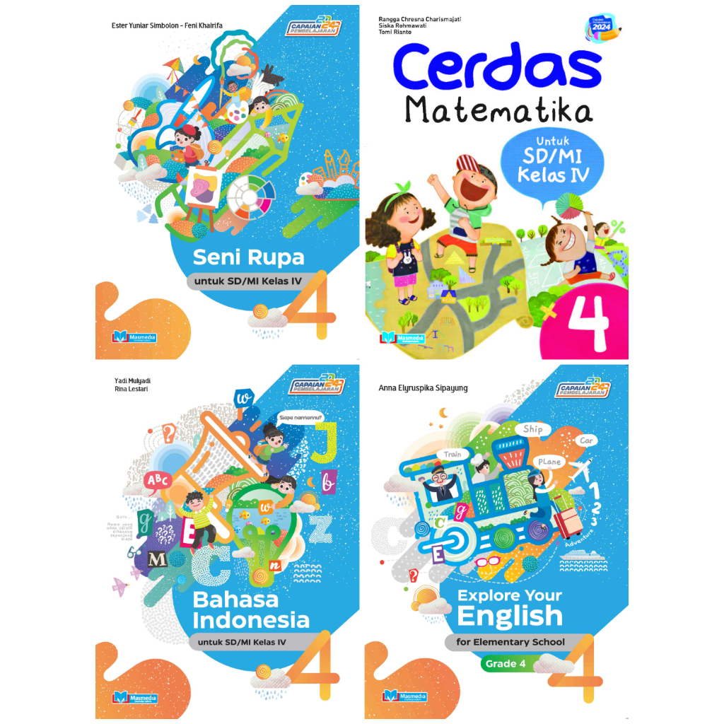 

BUKU KELAS 4 SD PENERBIT MASMEDIA KURIKULUM MERDEKA (BUKU BARU + ORIGINAL 100%)