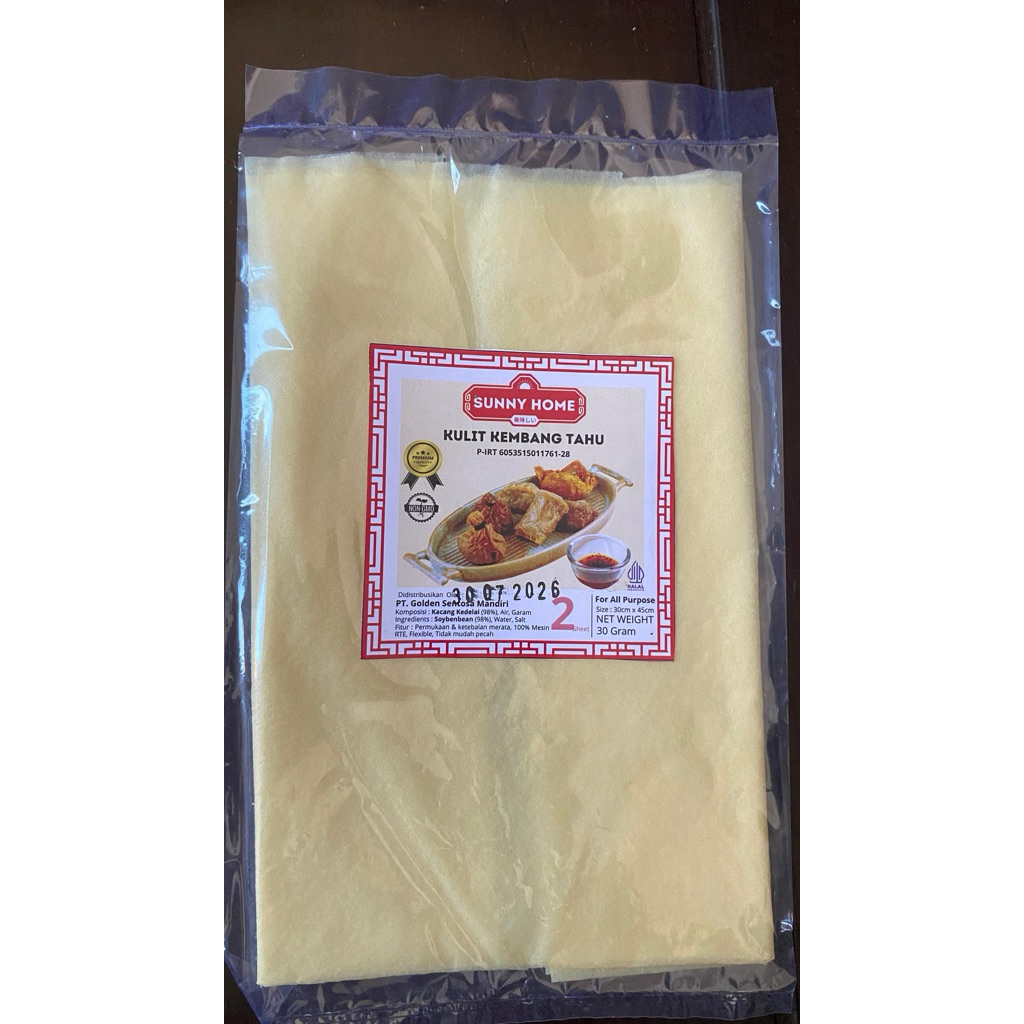 

Kulit Kembang Tahu Sunny Home 2 Lembar