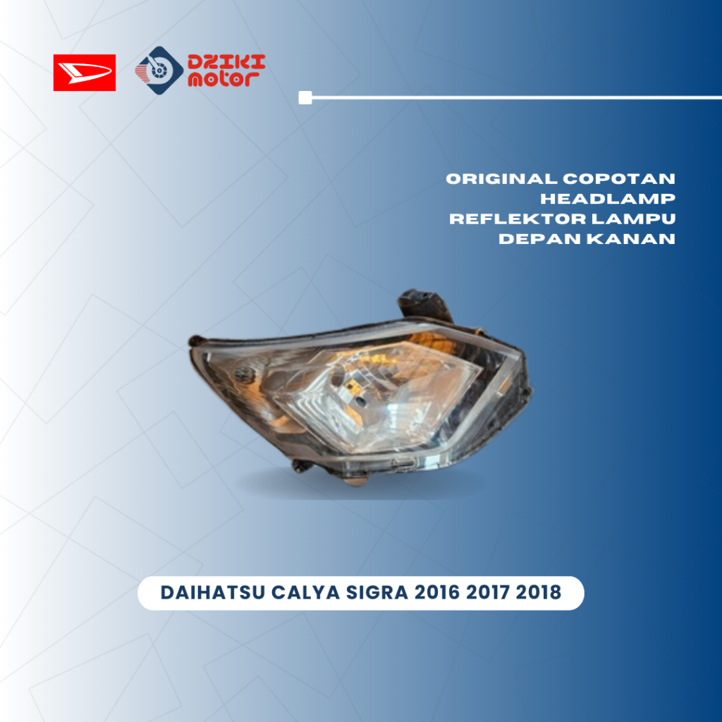 Original Copotan Headlamp reflektor Lampu Depan Kanan Daihatsu Calya Sigra 2016 2017 2018