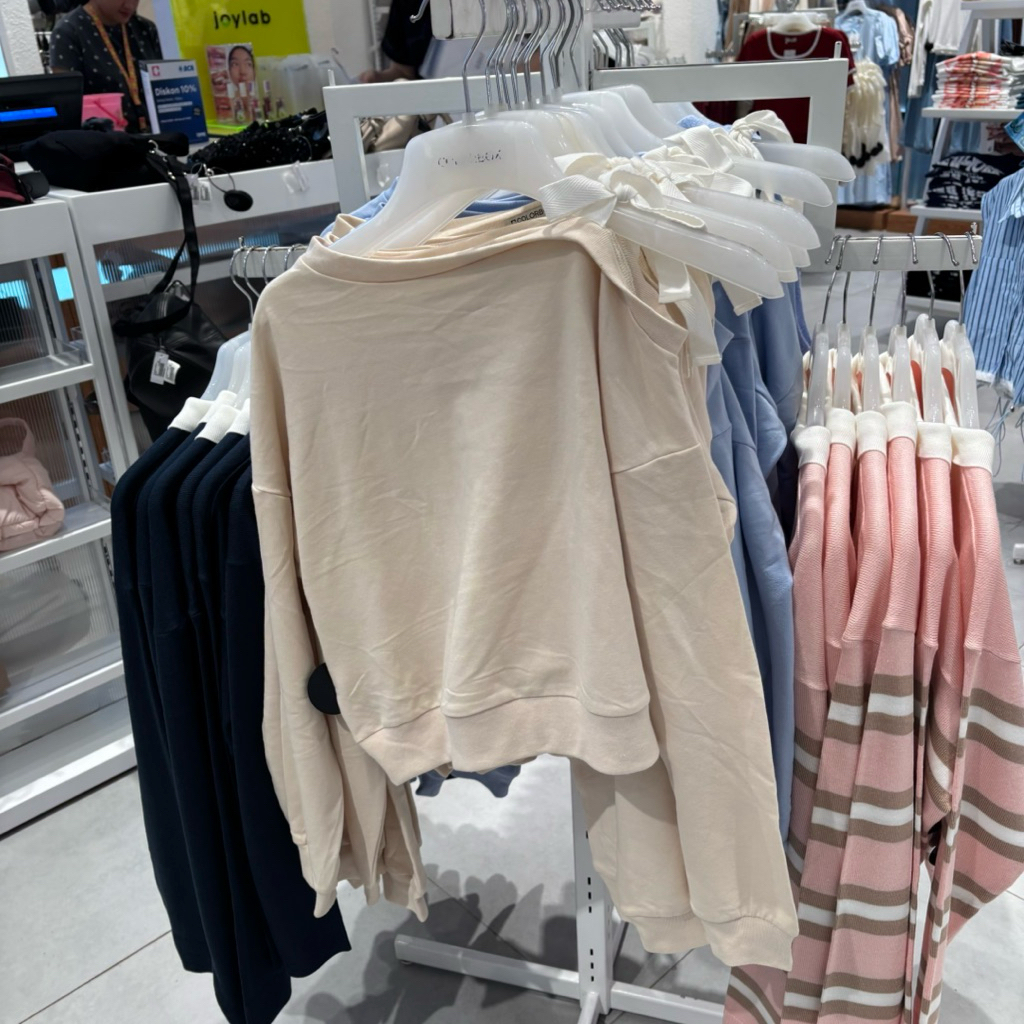 sweater sweat lengan panjang colorbox sale