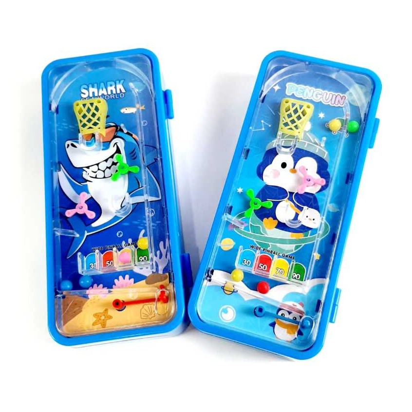 

Kotak Pensil + Game PinBall Mainan Anak Kunci Nomor Tempat Pensil Squeezy